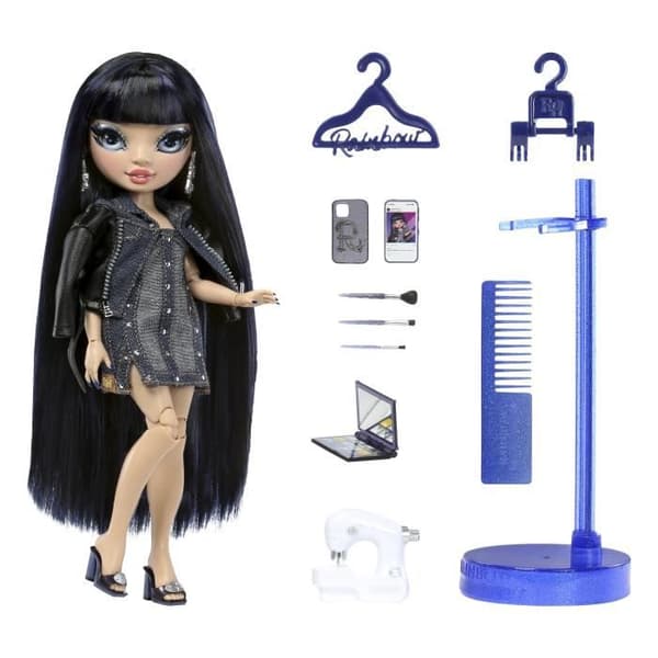 Rainbow High S23 Fashion Doll - 27 cm Kim Nguyen (marin) docka - 1 outfit, 1 par skor och accessoarer
