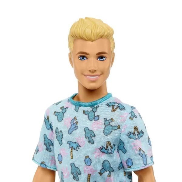 Barbie®-Ken® Fashionistas-blond docka med kaktus t-shirt HJT10