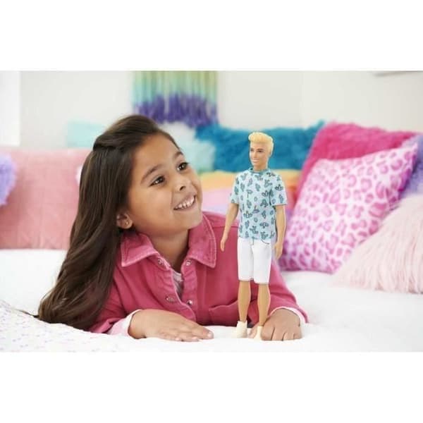 Barbie®-Ken® Fashionistas-blond docka med kaktus t-shirt HJT10