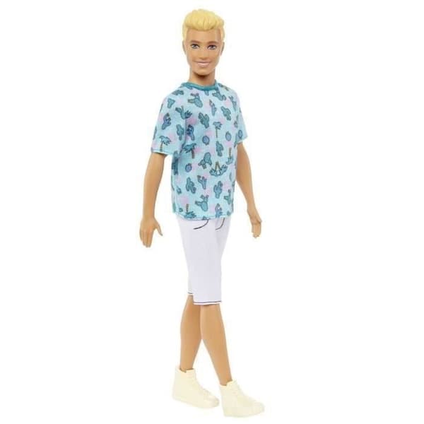 Barbie®-Ken® Fashionistas-blond docka med kaktus t-shirt HJT10