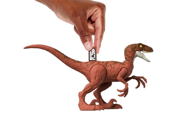 Jurassic World DANGER PACK Velociraptor, 4 År, Brun, Rød