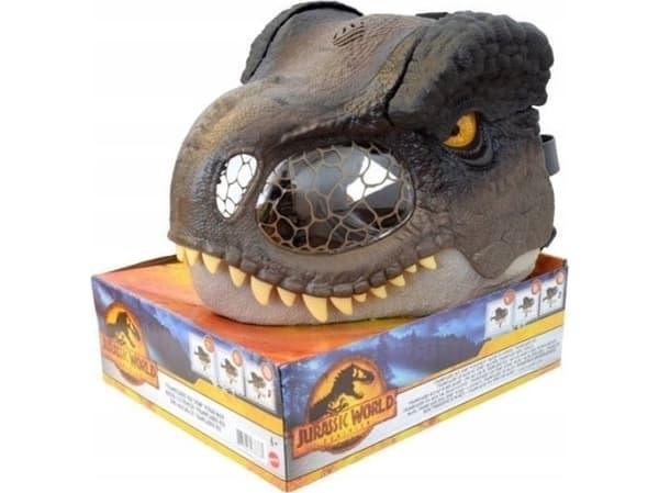 Mattel Jurassic World T-Rex-maske med lyd (GWD71)