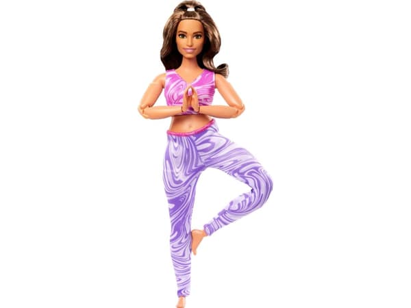 Lalka Barbie Mattel Barbie. Lalka Made to Move Br±zowe włosy