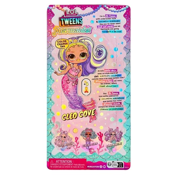 L.O.L Surprise Cleo Cove tween doll 20cm