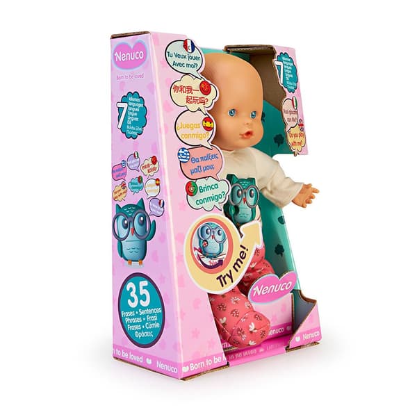 Nenuco Idiomer Babydukke 7 Rosa