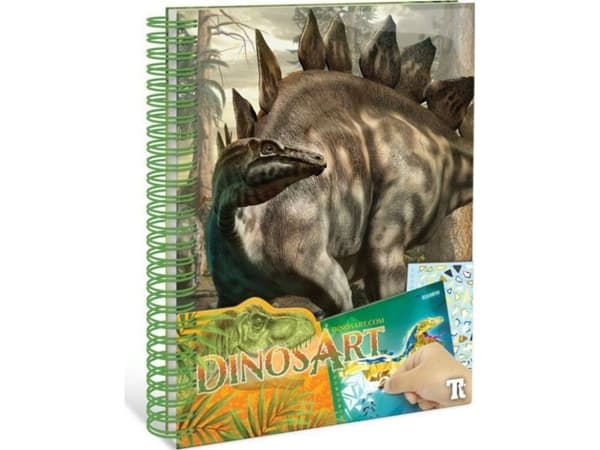 Nebulous Stars DINOSART creative book Sticker-by-Number, 15202