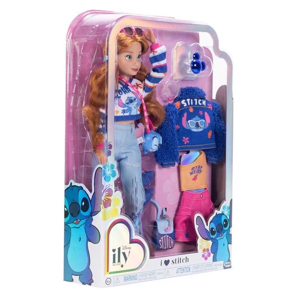 Jakks Pacific Muotia Jonka Inspiraationa On Klassinen Stitch Disney Ily -nukke 25 Cm