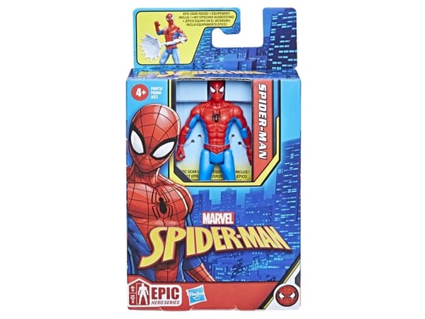 Marvel Spider-Man Epic Hero Series Spider-Man, 4 vuotta, sininen, punainen, muovi