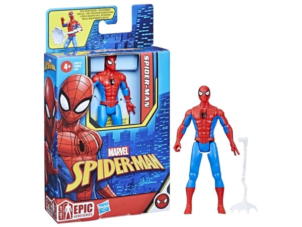 Marvel Spider-Man Epic Hero Series Spider-Man, 4 vuotta, sininen, punainen, muovi