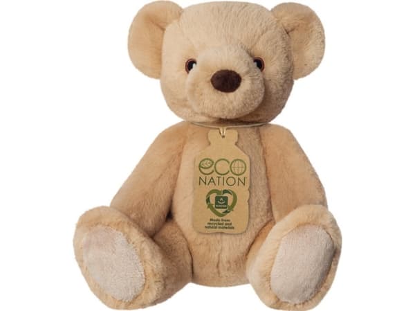 ECO NATION AURORA Eco Nation Plush Teddy Bear, 24 cm