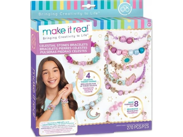 MAKE IT REAL Rannekorun tekopakkaus "Sky Pebbles"