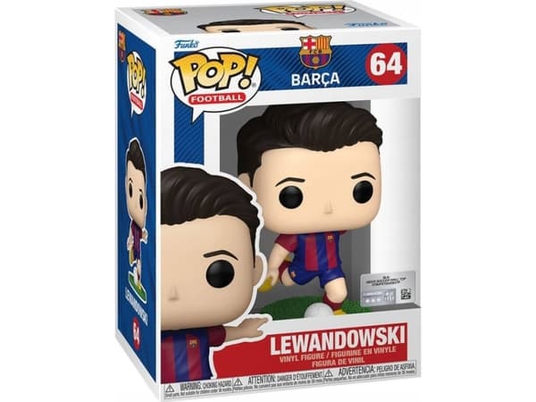 Funko Pop! vinylfigur: Barcelona - Robert Lewandowski