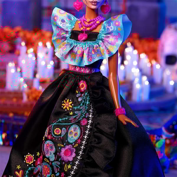 Barbie Día De Muertos-docka