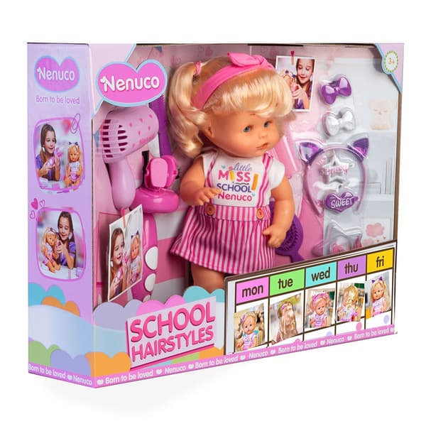 Nenuco Hairstyles For School Docka