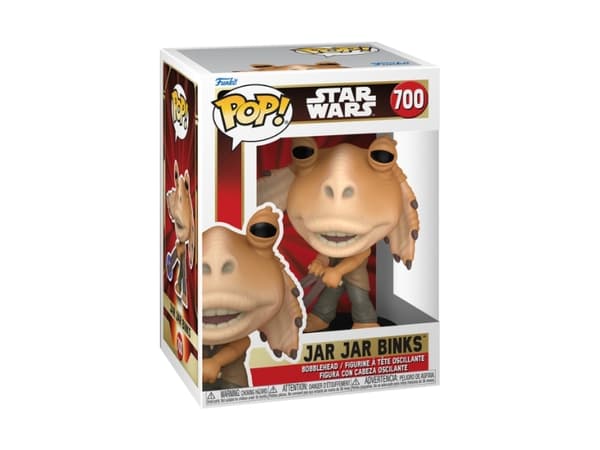 Funko!POP Vinyl SW- Jar Jar Binks med Booma-bollar