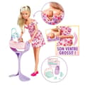 Miniatyrbild 2 av 6: Smoby - Steffi Love - Future Mom - Gravid skyltdocka (29cm) - Babytillbehör - Knapp för att förstora magen
