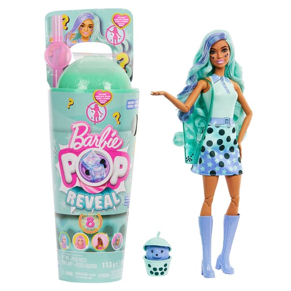 Barbie Pop Reveal Boba-serie Dukke