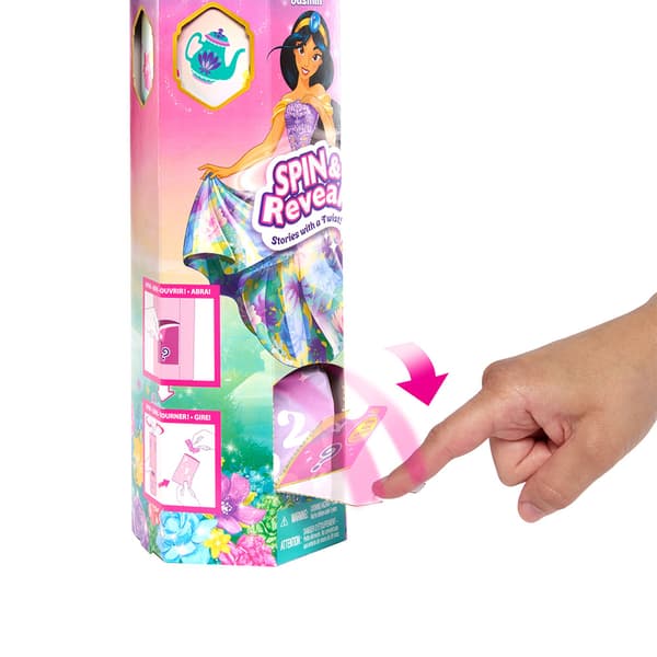 Disney Princess Frozen Jasmine Spin And Reveal-docka