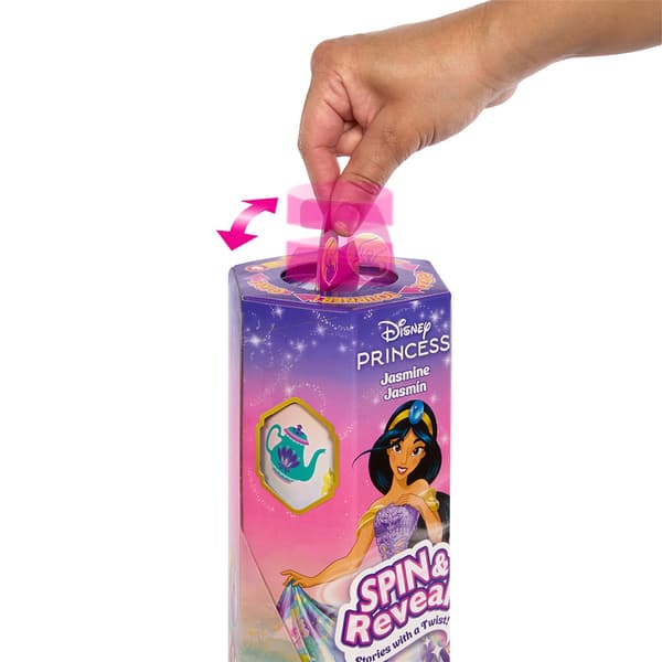 Disney Princess Frozen Jasmine Spin And Reveal-docka