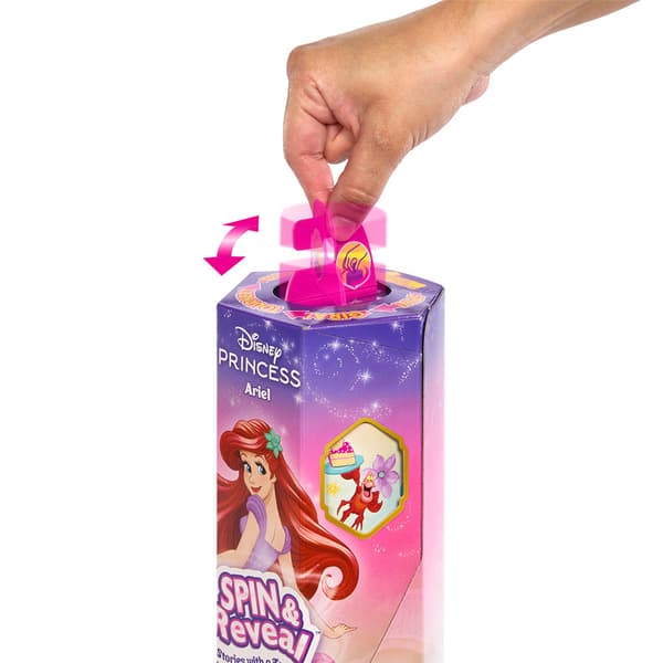 Disney Princess Frozen Rapunzel Pyöri Ja Paljasta -nukke Pinkki