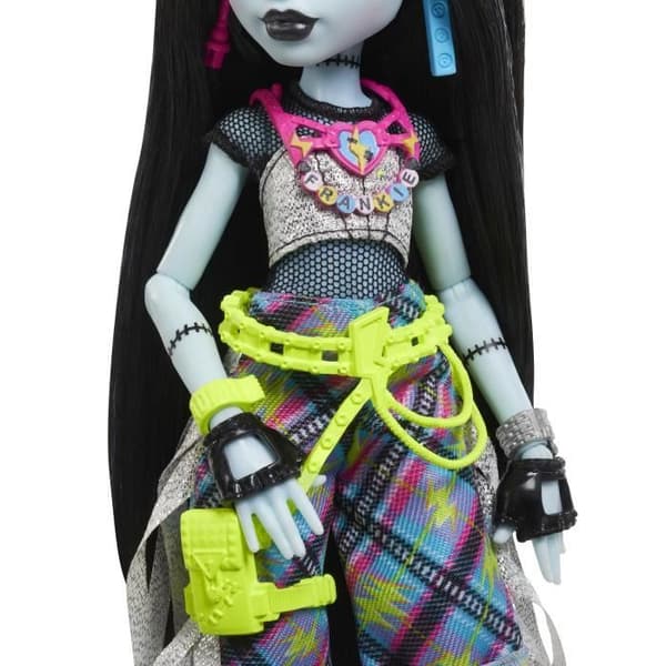 Monster High-Frankie Stein docka Monster Fest-docka och tillbehör HXH79