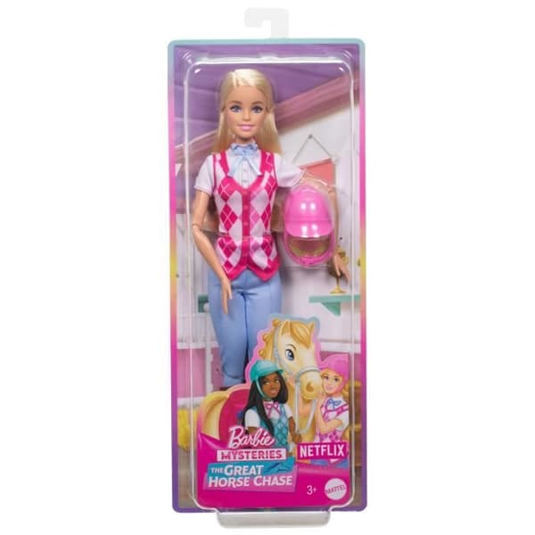 Barbie – Barbie Mysteries: The Great Horse Chase, Malibu Doll HXJ38