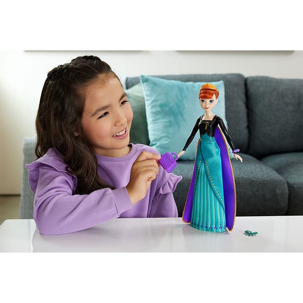 Frozen Disney Frozen Anna Spin And Reveal-dukke Blå