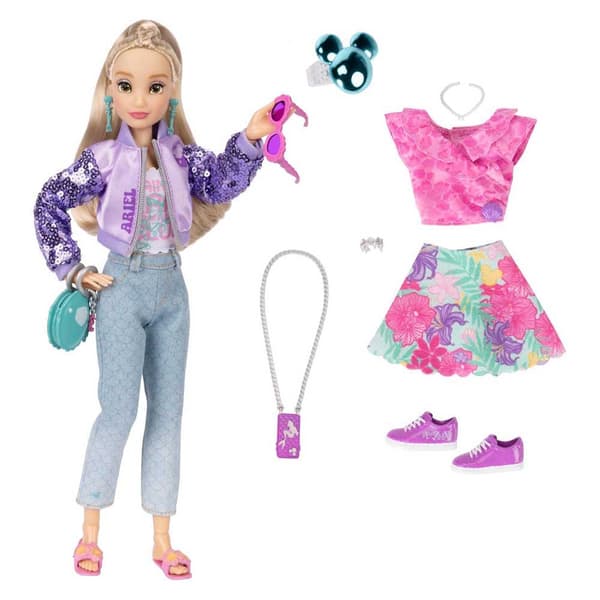 Jakks Pacific Ariel Disney Ily -nukesta Inspiroitunut Muoti 25 Cm