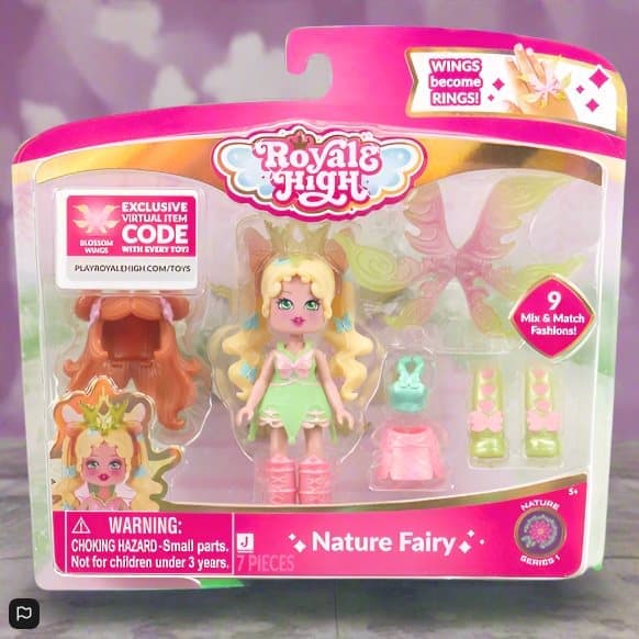 Royale High Deluxe Figure Nature Fairy Fashion Doll