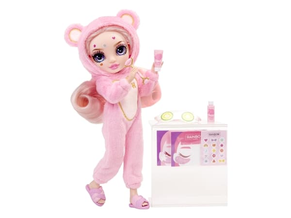 Rainbow High Junior High PJ Party Fashion Doll- Bella (Pink), Modedocka, Flicka, 4 År, Pojke/flicka, 177,8 mm, Multifärg