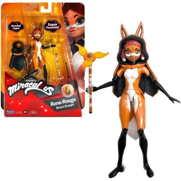 BANDAI Miraculous Ladybug - Minidocka 12 cm: Rena Rouge