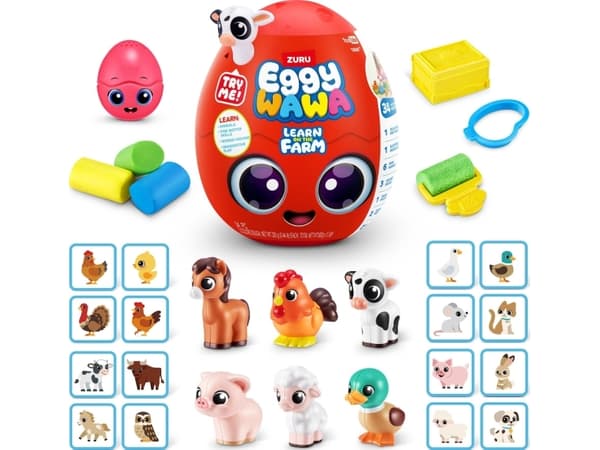 Zuru Eggy Wawa Surprise Egg Large - surprise farm playset