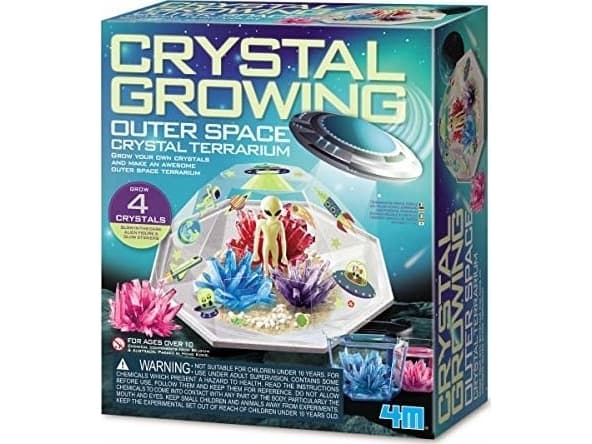 4M 4M Crystal Growing DIY set Outer Space Crystal Terrarium