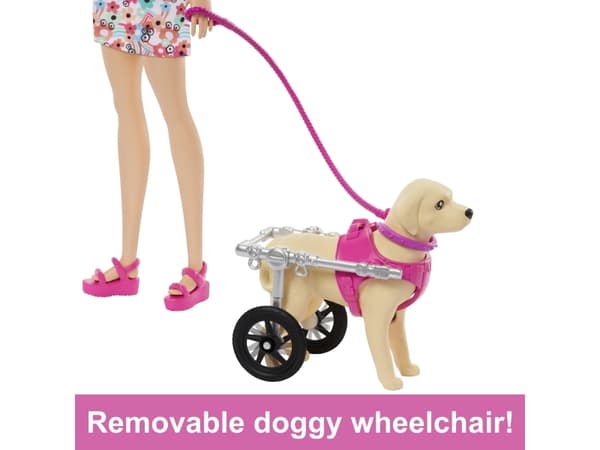 Barbie Walk and Wheel Pet Playset