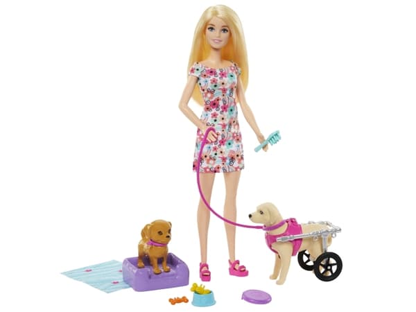 Barbie Walk and Wheel Pet Playset