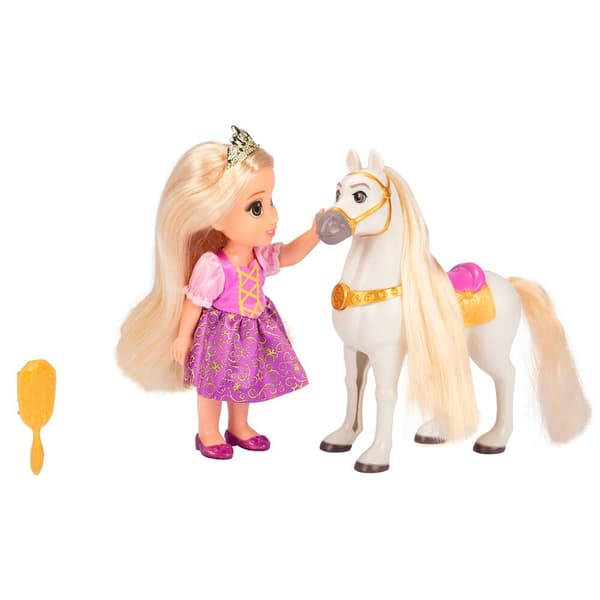 Jakks Pacific Og Maximus Tangled Doll Rapunzel 15 Cm Rosa