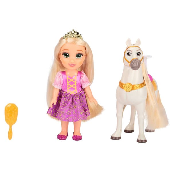 Jakks Pacific Og Maximus Tangled Doll Rapunzel 15 Cm Rosa