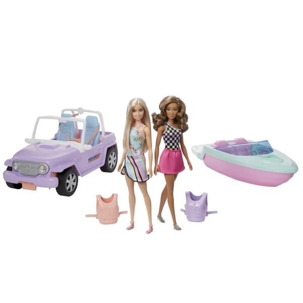 Barbie Dukker og kjøretøy (GXD66)