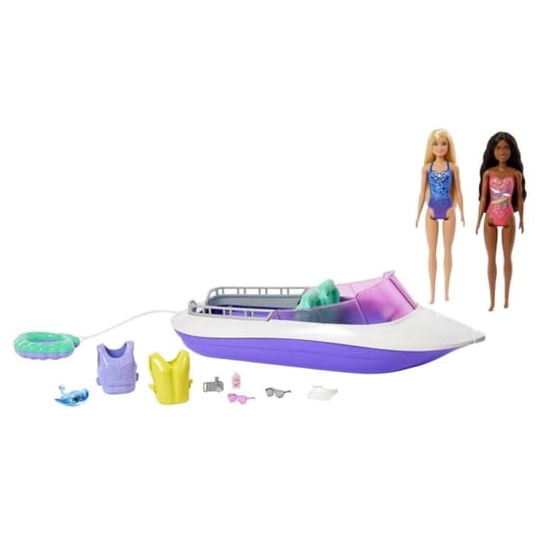 Barbie Båt med dukker (HHG60)