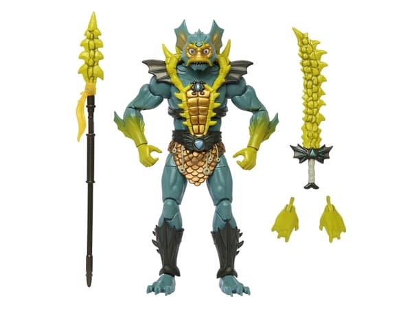 Masters of the Universe Masterverse Mer-Man Action Figure, 6 år, Flerfarget