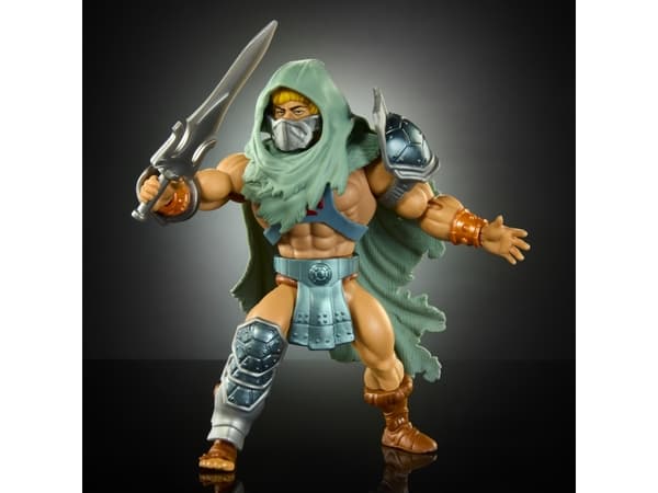 Mattel Masters of the Universe Origins Turtles of greyskull Stealth Ninja He-Man Toy Figure