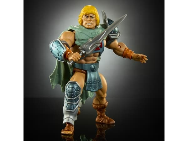 Mattel Masters of the Universe Origins Turtles of greyskull Stealth Ninja He-Man Toy Figure