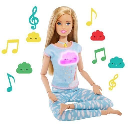 Barbie meditation och wellness spel för flickor 6-delad