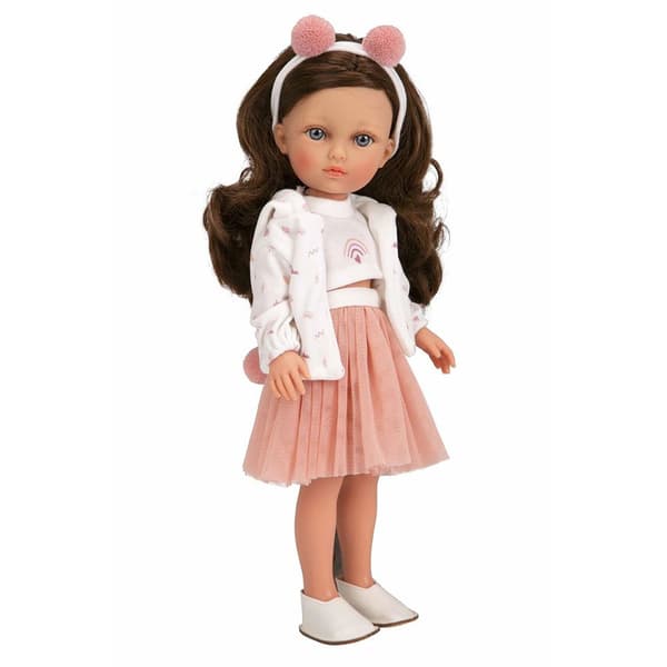 MuÑecas Arias Elegance Carlota Vinylkroppsdocka Med Hår 36 Cm