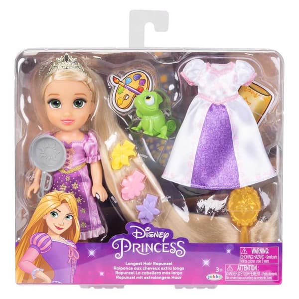 Jakks Pacific Rapunzel Presentset Med Disney Princess-tillbehör 15 Cm Rosa