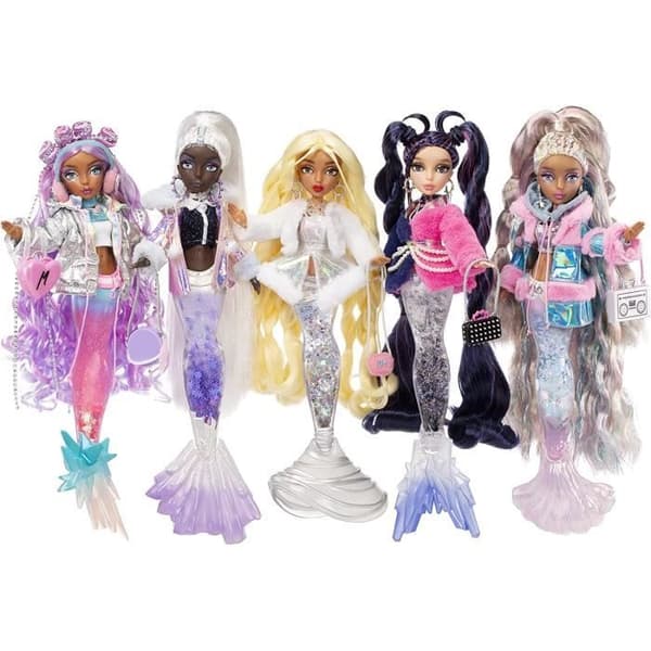 Mermaze Mermaidz Harmonic Mermaid Fashion Doll 34cm - Byter färg i vatten - Vintervågor