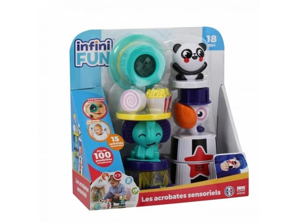 INFINI FUN Sensory Stack 'N Tumble Akrobater, I20530