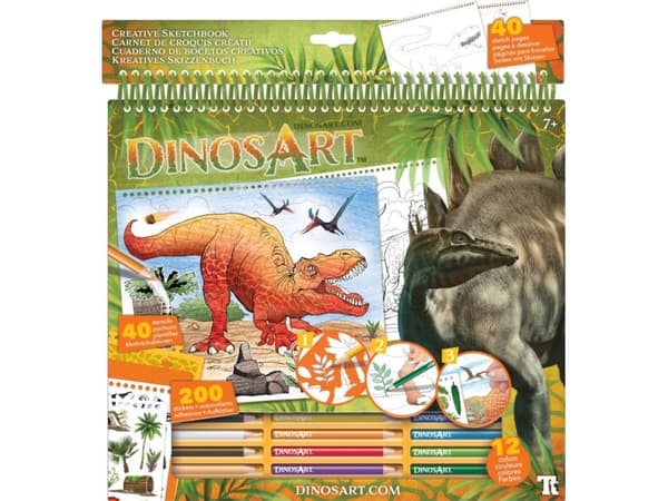 DINOSART large sketchbook, 15206