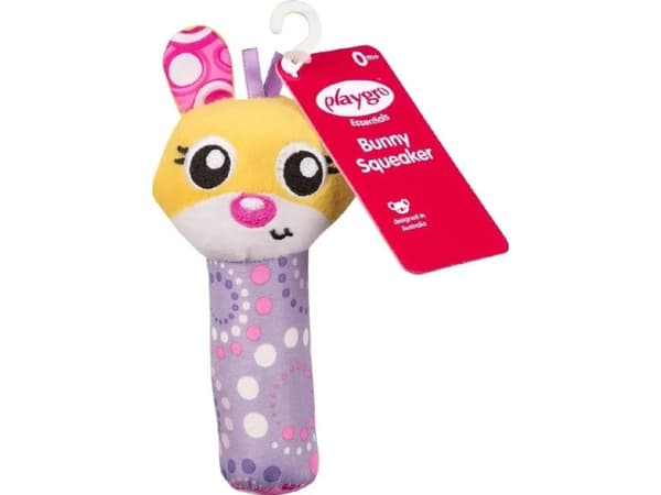 PLAYGRO Bunny Squeaker, 0187235167