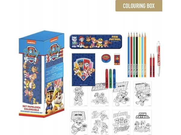 Cerda CERDA colouring stationery set in box Paw Patrol, 2700000837